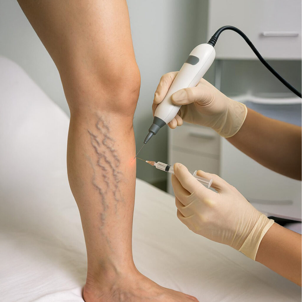 clacs estetik varis tedavisi